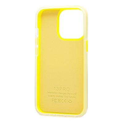 Чехол-накладка - SC346 для "Apple iPhone 13 Pro" (yellow) (232487)