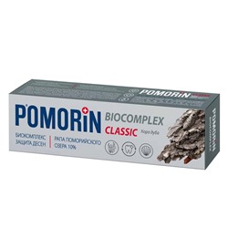 Pomorin. Зубная паста Classic Биокомплекс, 100мл Т 0034