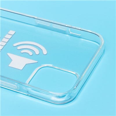 Чехол-накладка - SC225 для "Apple iPhone 12/iPhone 12 Pro" (007) (прозрачный)