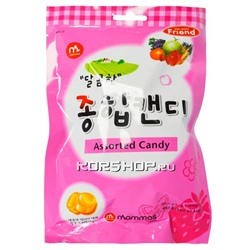 Карамельные конфеты «Ассорти» Mammos, Корея, 100 г Акция