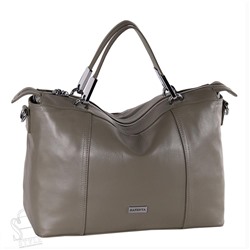 Сумка женская кожаная 98045 gray green Velina Fabbiano-Safenta