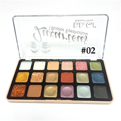 Тени для век DoDo Girl Luxurious 18 colors Eyeshadow