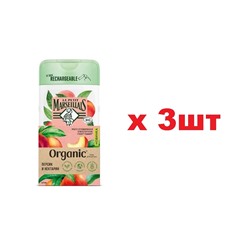 Le Petit Marseillais Organic гель для душа персик и нектарин 250мл 3шт