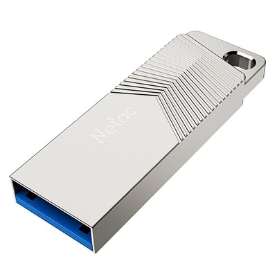 Флэш накопитель USB 128 Гб Netac UM1 3.2 (white/silver)