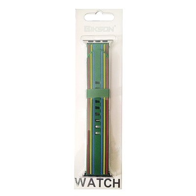 Ремешок - ApW17 Apple Watch 42/44/45/49 mm силикон (103) (L) (multicolor)