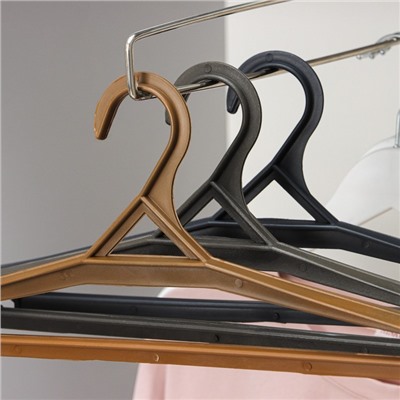 Вешалка-плечики для верхней одежды, размер 52-54, цвет МИКС