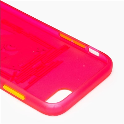 Чехол-накладка - PC046 для "Apple iPhone 6/iPhone 6S" 02 (red)