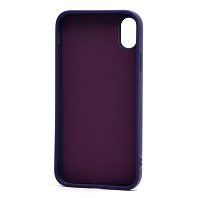 Чехол-накладка - SC335 для "Apple iPhone XR"  (кот) (violet) (227093)