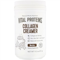 Vital Proteins, Коллагеновая кремовая добавка, мокко, 317 г (11,2 унции)