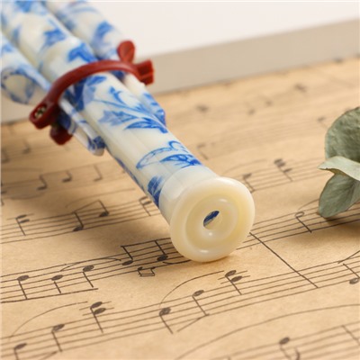 Флейта Music Life, хулуси, тональность C, цвета слоновой кости, 42 х 8,7 х 5 см