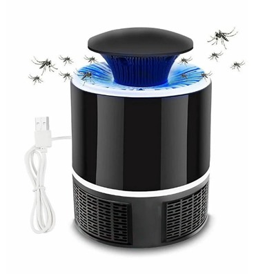 Лампа ловушка для комаров и насекомых USB