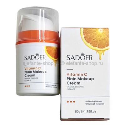 Крем для макияжа Sadoer Vitamin C Plain Makeup Cream 50g