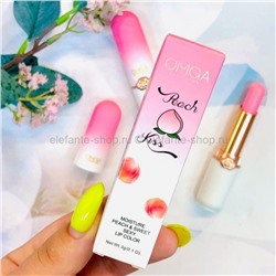 Персиковый бальзам для губ OMGA Peach Kiss, 3 гр