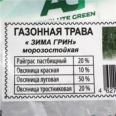 Газонная травосмесь Зима Грин, 500 г