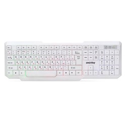 Клавиатура Smart Buy SBK-333U-W ONE мембранная игровая с подсветкой USB (white)