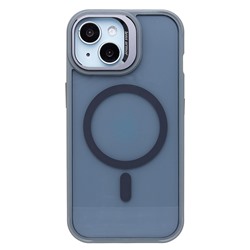 Чехол-накладка - SM026 SafeMag для "Apple iPhone 15" (gray) (232158)