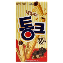 Пшеничные палочки с шоколадом Tonk Orion, Корея, 45 г Акция