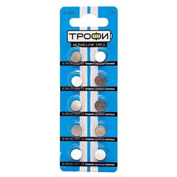 Элемент марганцево-щелочный Трофи G 7 Button Cell (10-BL) (200/1600)