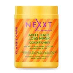 Маска-кондиционер NEXXT Professional против выпадения волос (Nexxt Anti Hair Loss Mask Conditioner). 1000 мл