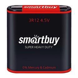 Батарейка (квадрат) Smart Buy 3R12 (1) (12/144)
