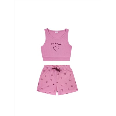 Комплект для девочки Youlala 7626900103 Розовый mini