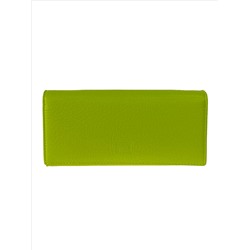 Женское портмоне из искусственной кожи, цвет светло зеленый