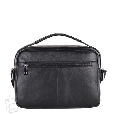 Сумка мужская кожаная 2071-3ABSH black Heanbag