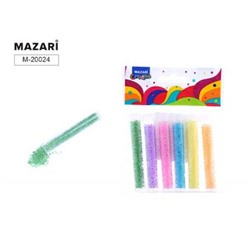 Набор бисера 6 цветов x7 г, 2 мм, стеклянная колба M-20024 Mazari