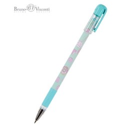 Ручка шариковая 0.5 мм "MagicWrite.Сладкое настроение. Леденцы" синяя 20-0240/28 Bruno Visconti