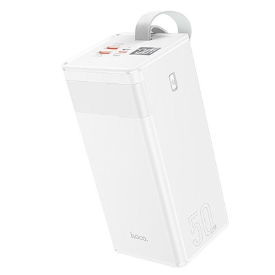 Внешний аккумулятор Hoco J86A (повр. уп.) 50000mAh Micro USB/USB/USB-C (white)