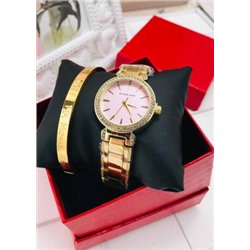 Подарочный набор для женщин часы, браслет + коробка #21177577
