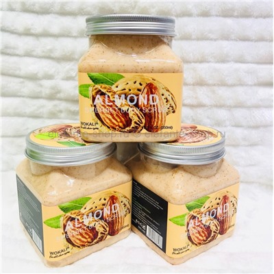 Скраб для тела Wokali Almond Sherbet Body Scrub 350ml (28)