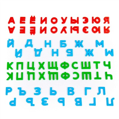 321930 Полесье Набор "Три кота" буквы на магнитах (66 штук) (в пакете)