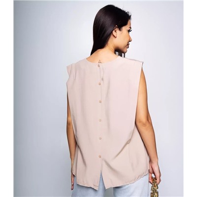 Блуза #КТ2131 (1), светло-бежевый