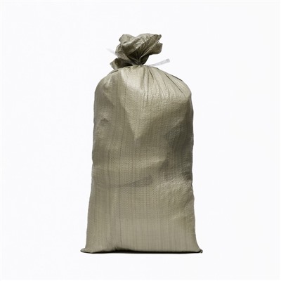 Мешок полипропиленовый 90 х 130 см, зеленый, 70 кг, набор 10 штук