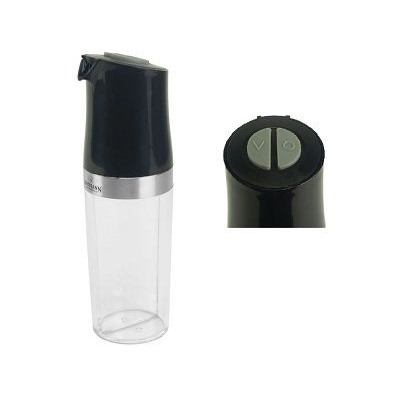 Емкость для масла и уксуса 190мл (2*95 мл) , пластик  ВН-02-571 цвет-черный