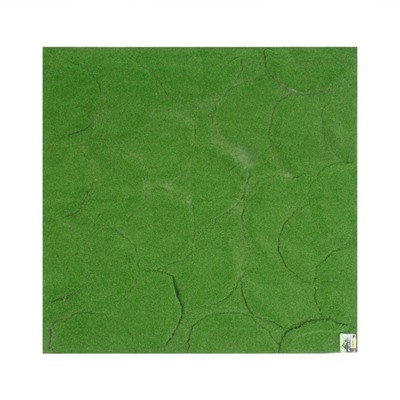 Мох искусственный, декоративный, полотно 1 × 1 м, рельефный, горный, зелёный, Greengo