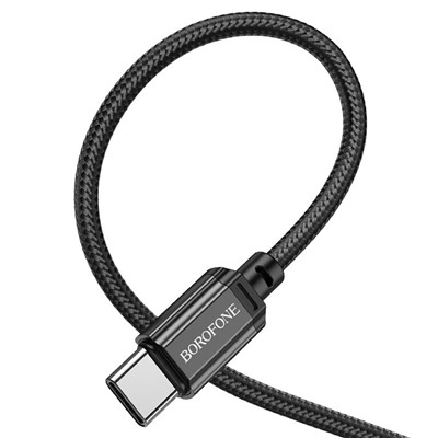 Кабель USB - Type-C Borofone BX87 Sharp  200см 3A  (black)