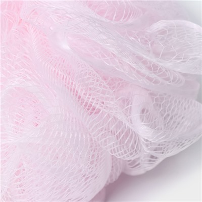 Набор мочалок для тела CUPELLIA SPA: 2 шара по 50 гр, цвета бежевый и розовый