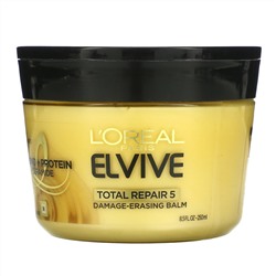 L'Oreal, Elvive, Total Repair 5, Damage-Erasing Balm, 8.5 fl oz (250 ml)