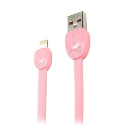 Кабель USB - Apple lightning Remax RC-040i Shell (повр.уп)  100см 2,1A  (pink)