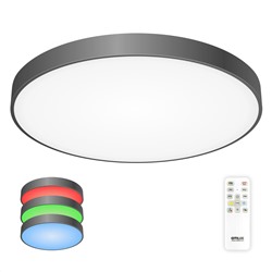 Citilux Купер CL724155G1 LED RGB Светильник с пультом Чёрный