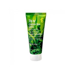 Farmstay Пенка для умывания с зеленым чаем Premium Moisture Green Tea cleansing foam