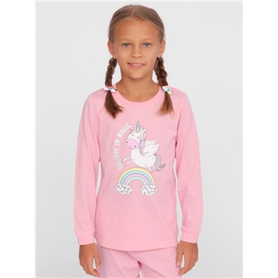 Пижама для девочки Cherubino CSKG 50085-27 Розовый