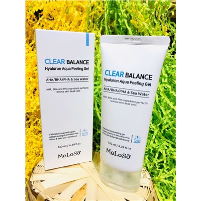 Пилинг гель MeLoSo Clear Balance Hyaluron Aqua Peeling Gel