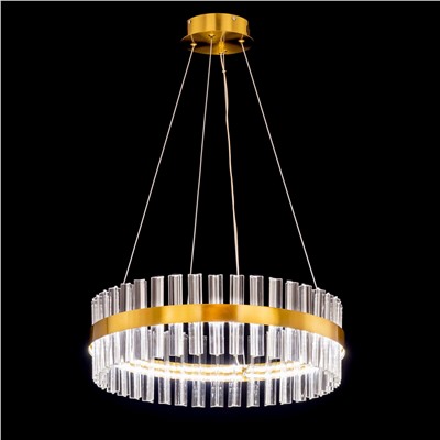 Citilux Рианна CL337053 LED Люстра хрустальная с пультом Бронза