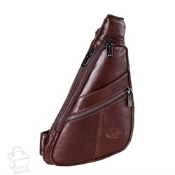 Рюкзак мужской кожаный 1211-1Z brown Zinimxs