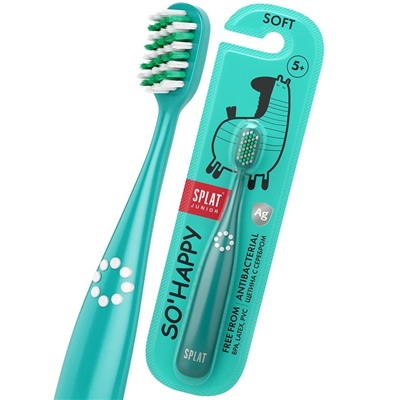 Зубная щётка для детей Splat Junior Soft, цвет МИКС