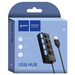 USB-Хаб Dream DRM-UH2, 4USB