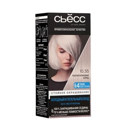 Крем-краска для волос Syoss Professional Performance 10-55 Ультра платиновый блонд